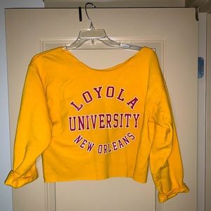 College sweater